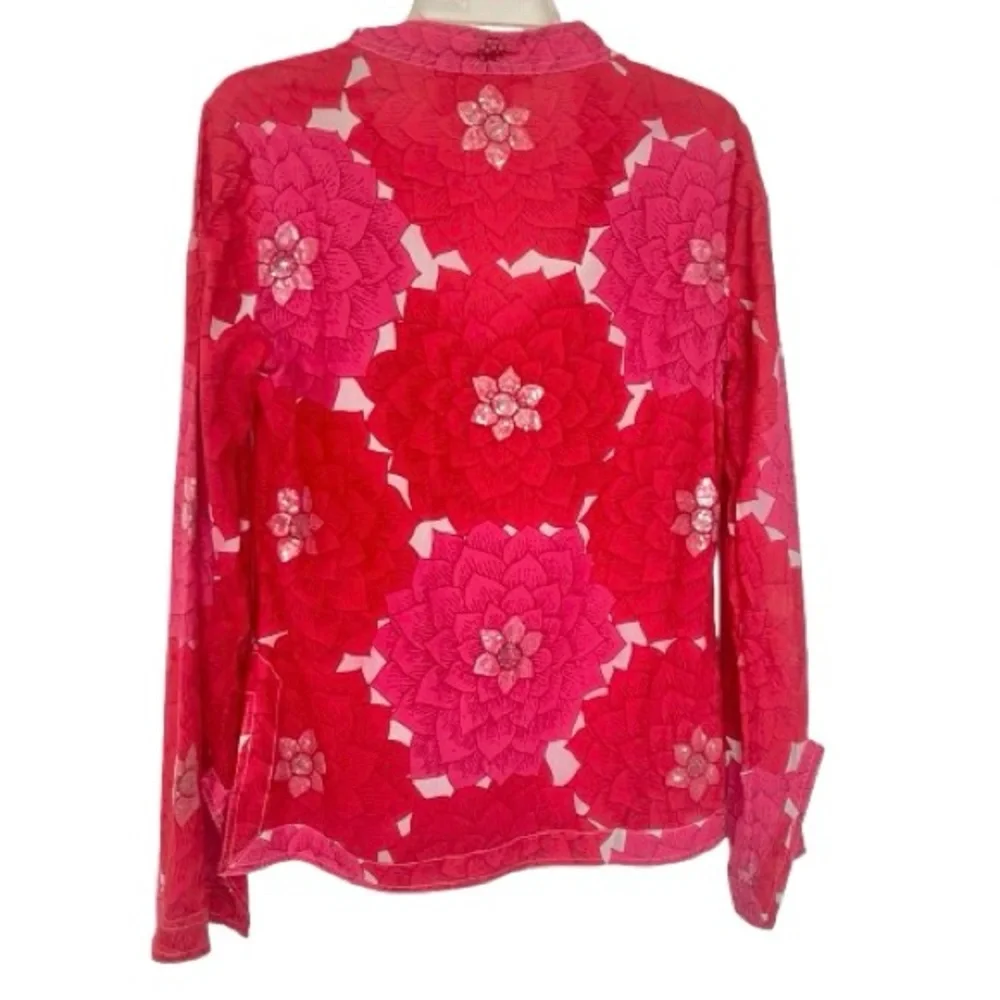 Tory Burch Sequin Stephanie Tunic Top